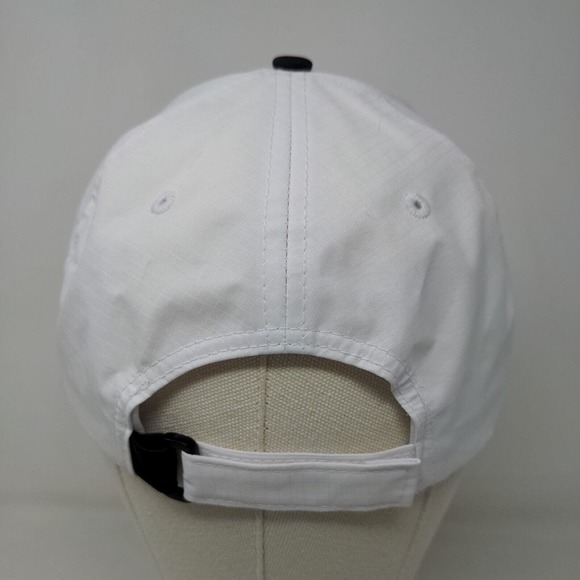 Cap America Men's Strapback Hat White Adjustable Athletics Sports Group Logo - Picture 5 of 8